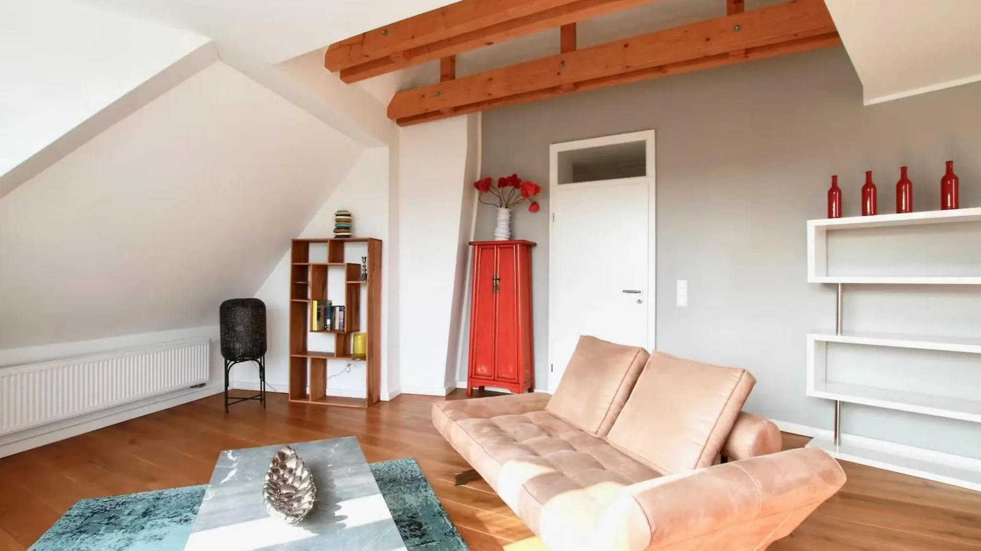 Apartmán Grosse Dachgeschosswohnung Mit Balkon Im Belgischen Viertel Kolín nad Rýnem Německo